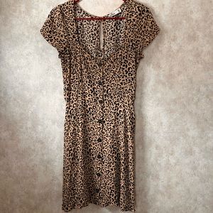 Hollister Dress Leopard Print